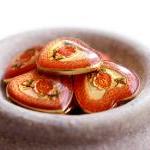 Vintage Enameled Metal Hear..