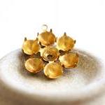 Vintage Brass Multi Stone S..